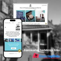 Kapsalon Cizik in Huizen- Web development Connecting Media