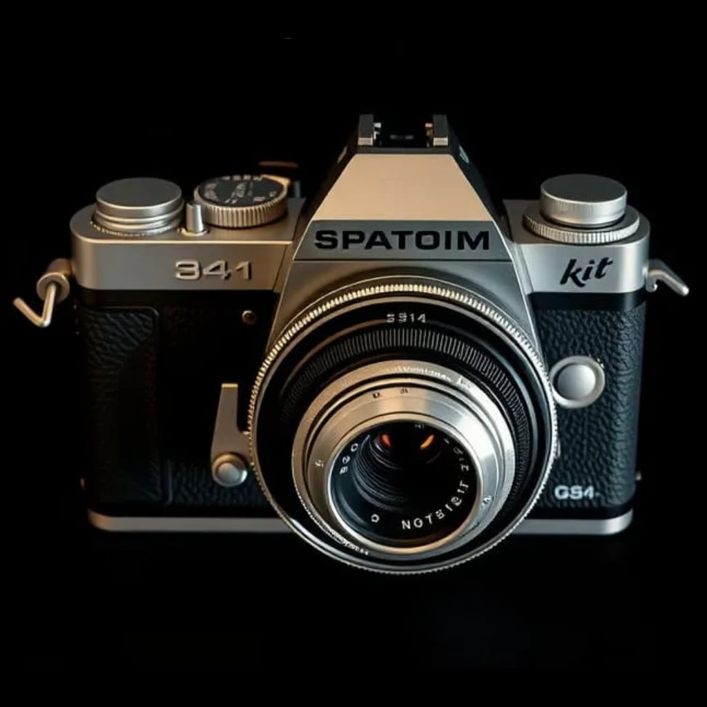 Connecting Media - Retro Photo Camera