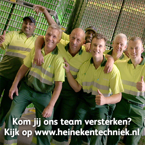 Vídeo do recrutamento por Heineken Netherlands Supply.