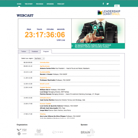 Webcast - Leadership Summit Brazil