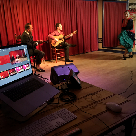 Tapas Café Duende Flamenco concert online
